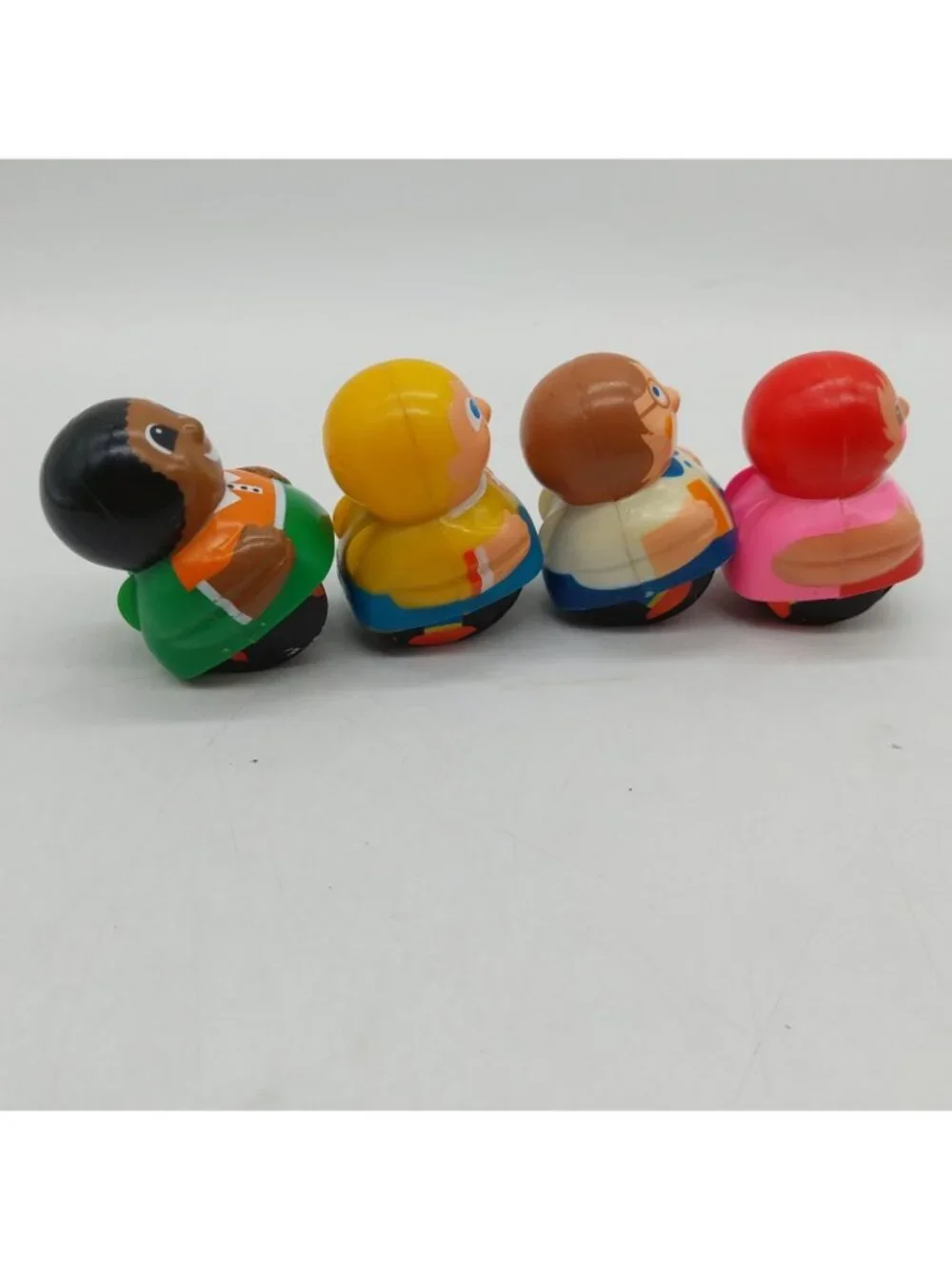 Mattel Preschool Rockie Rollies 4 People 1978 Boys Girls READ